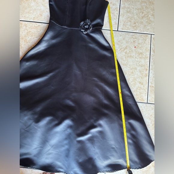 Elegant Black Prom Dress JODY California SIZE 7/8 - Picture 12 of 12